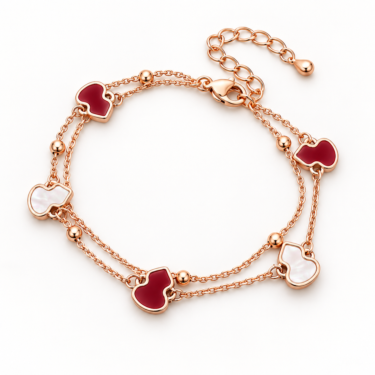 Double-layer Gourd Bracelet