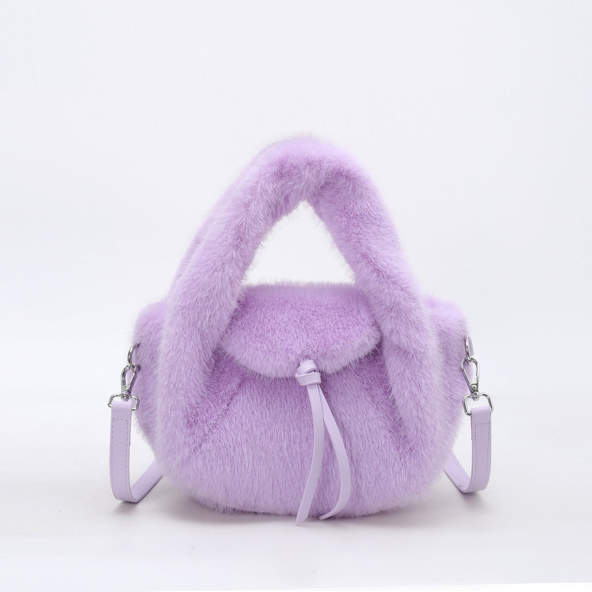 Versatile Portable Small Bag - Simple Plush Fashion Shoulder Bag