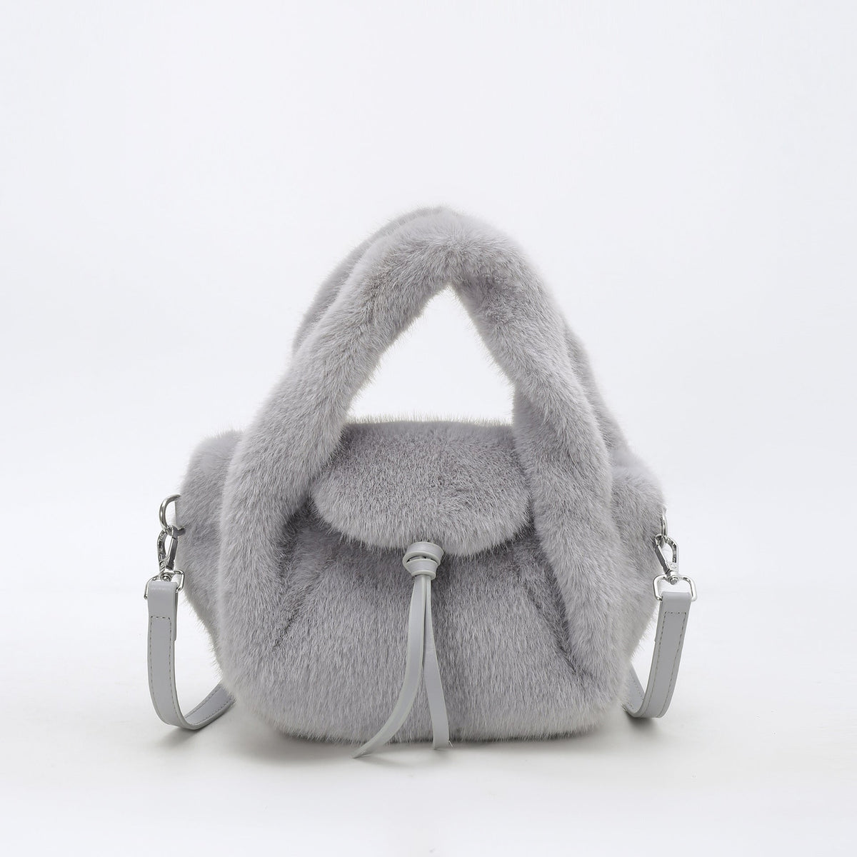 Versatile Portable Small Bag - Simple Plush Fashion Shoulder Bag