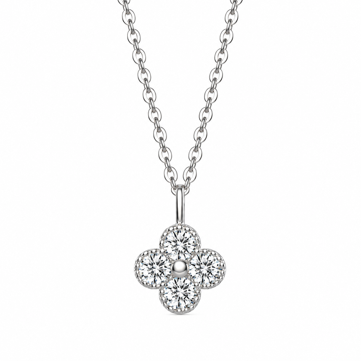 The Flora S925 Clover Pendant Necklace