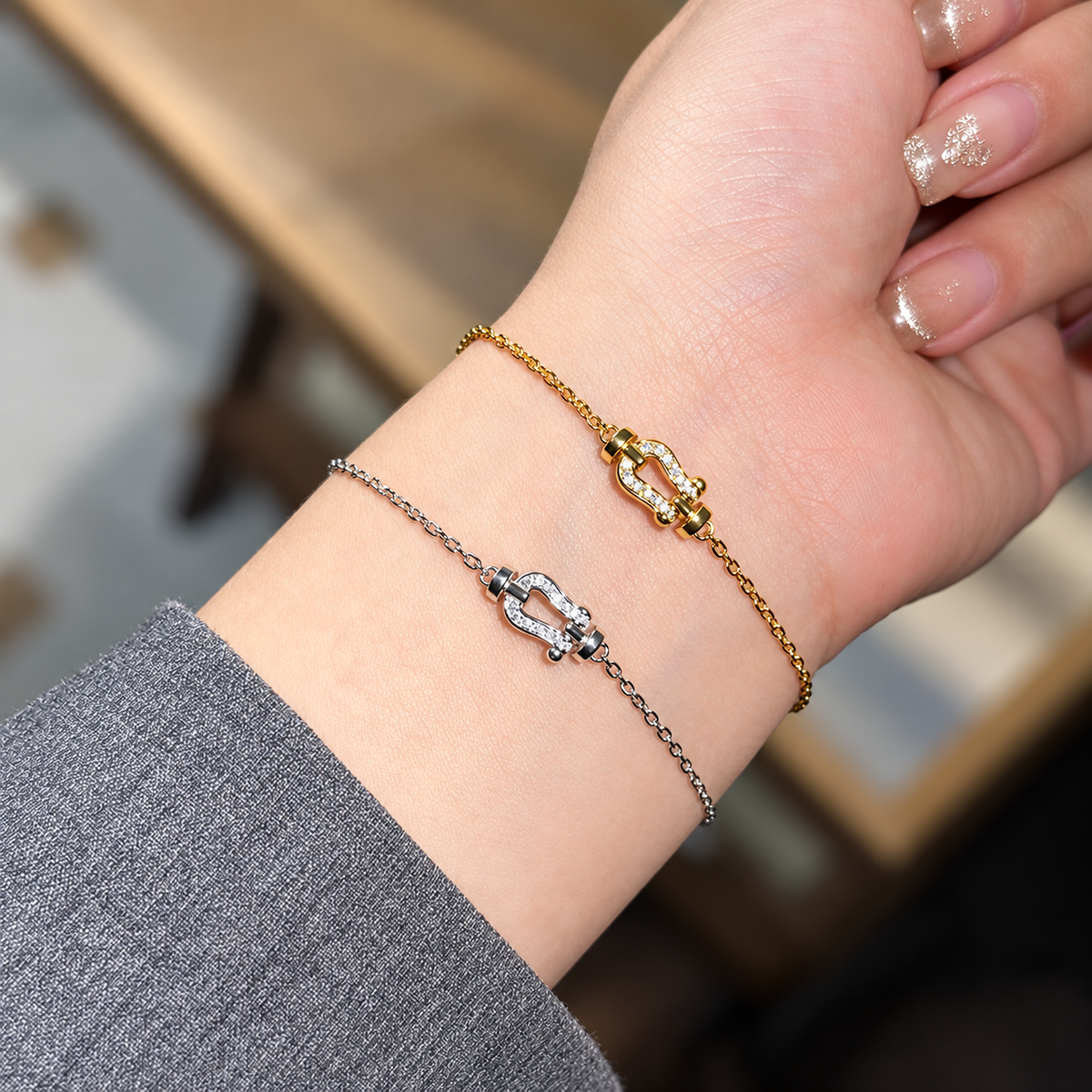 The Fortuna Horseshoe Bracelet