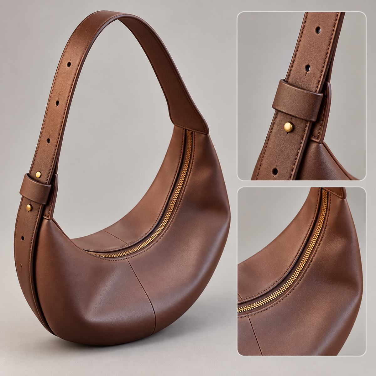 The Mira Soft Hobo Bag