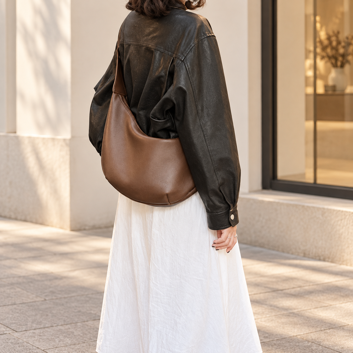 The Mira Soft Hobo Bag