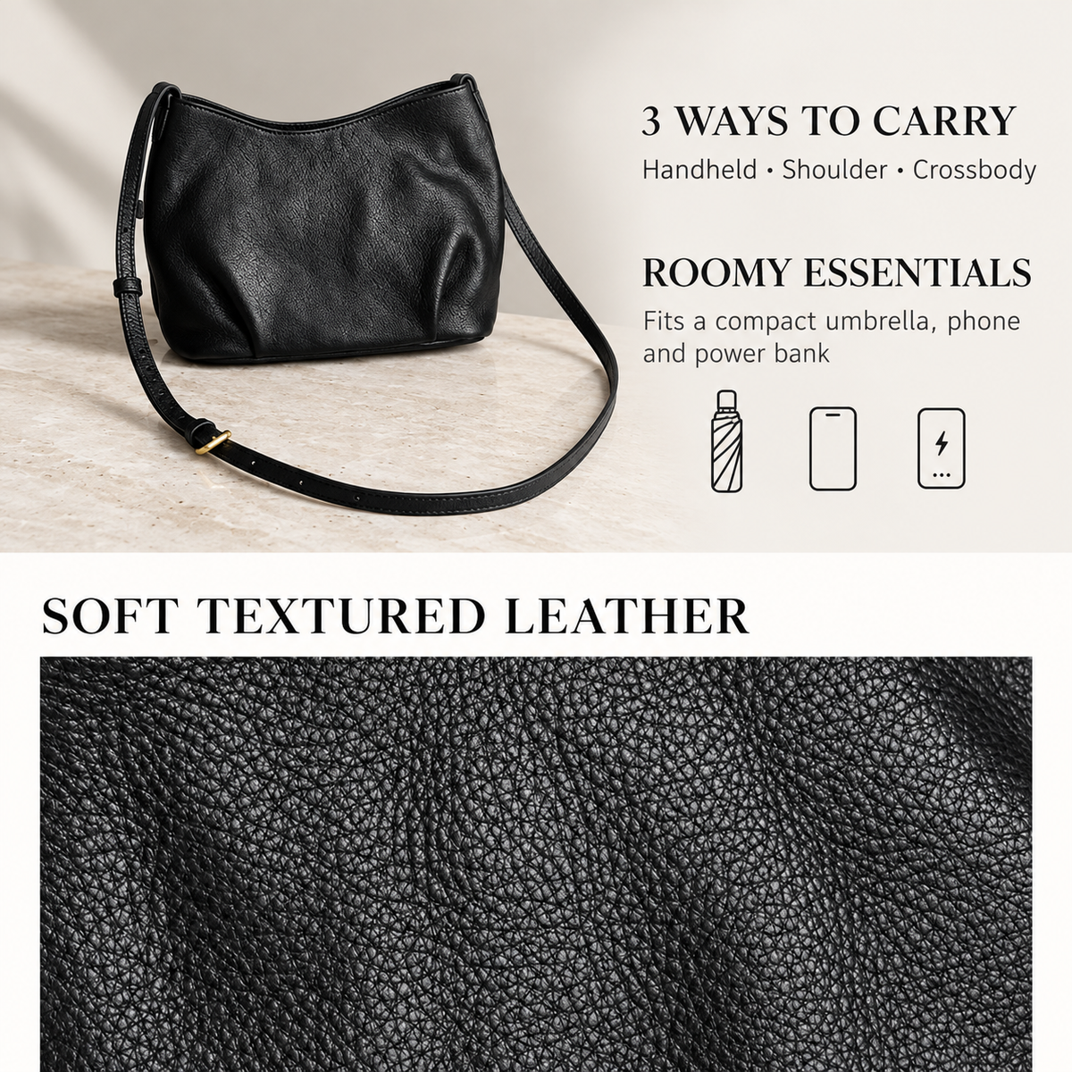 The Nola Compact Handbag