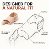 Ultra-Thin Bunion Support Sleeve for Everyday Wear