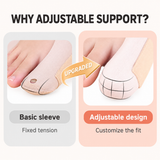Ultra-Thin Bunion Support Sleeve for Everyday Wear