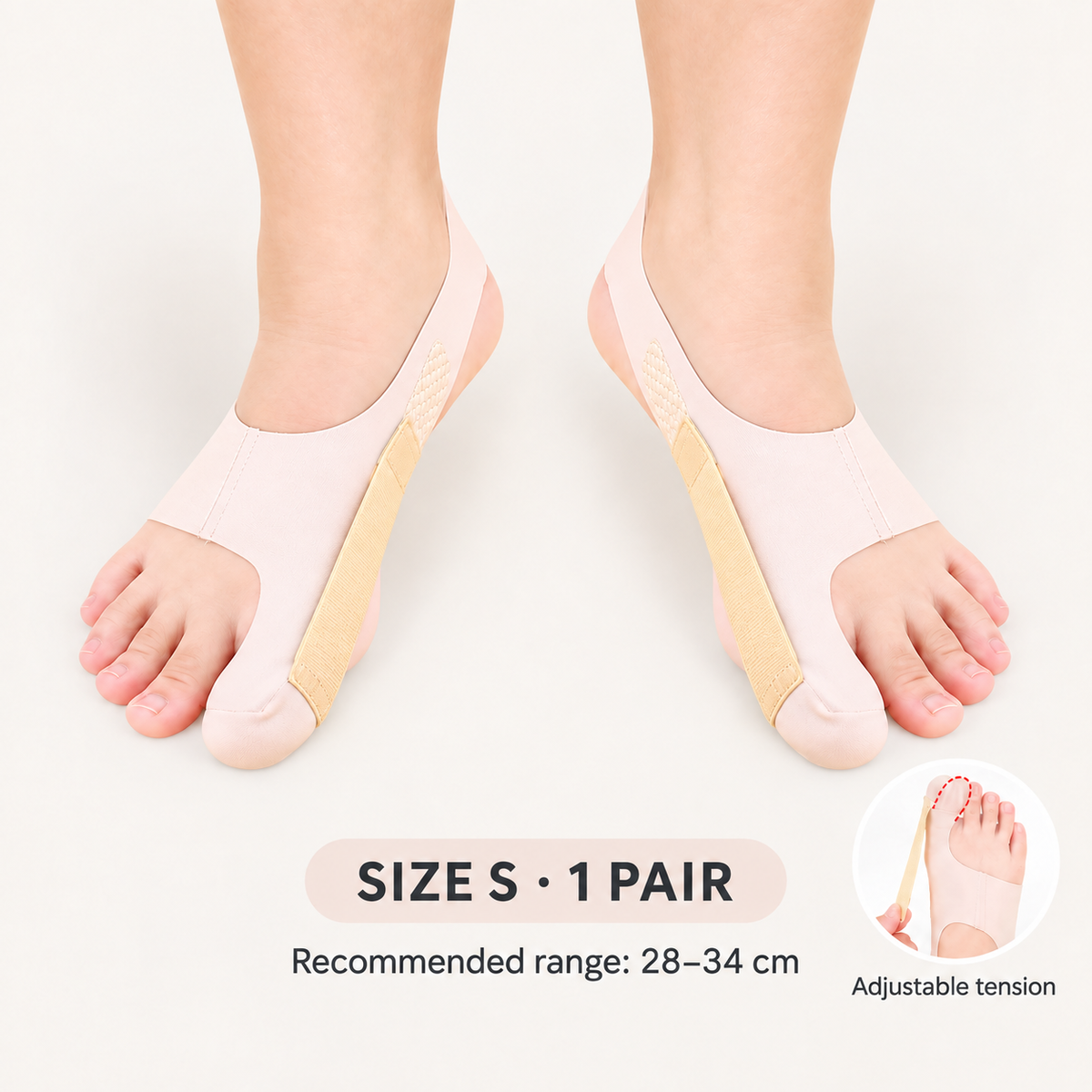 Ultra-Thin Bunion Support Sleeve for Everyday Wear